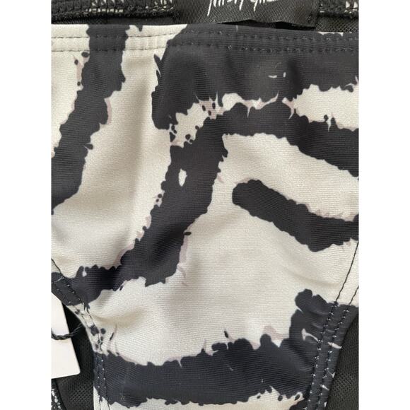Nasty Gal Swim String Bikini Bottom Zebra Print Swimwear - Picture 4 of 10